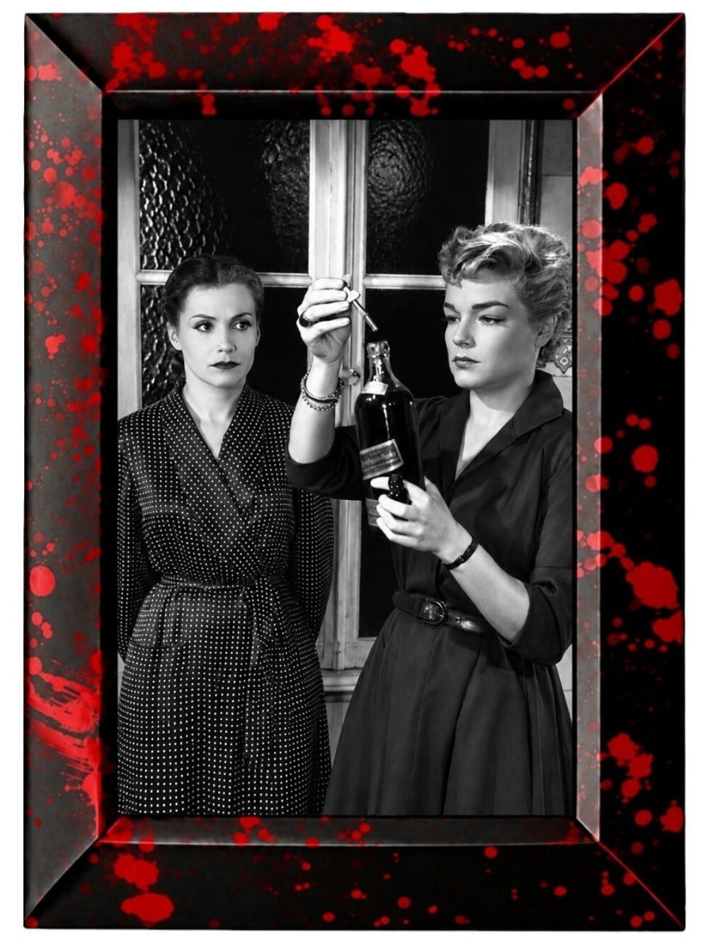 Les Diaboliques (1955) Gothic horror Thriller Flim Action Framed Photo Print Art